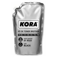 Foto do produto Pó Toner Compatível 1Kg Brother Black TN360 410 580 650 750 780 Kora