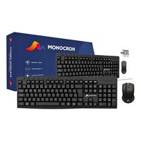 Foto do produto Teclado Desktop + Mouse S/Fio MN5260 MN4W31 MONOCRON