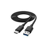 Foto do produto Cabo Usb C x USB Carregador 30cm Preto