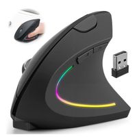 Foto do produto Mouse S/FIO Gamer Ergonômico Vertical