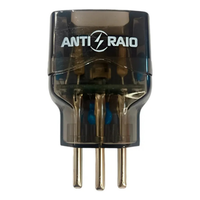 Foto do produto Protetor De Surtos DPS 3P 10A 7,5kA Bivolt Embrastec Preto Fumê