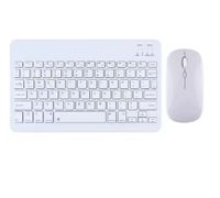 Foto do produto Teclado Desktop Tablet + Mouse S/Fio Bluetooth 5.2 ANJ.GG