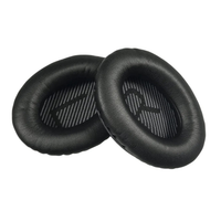 Foto do produto Almofadas para Fone de Ouvido e Headset 45mm Par Preto