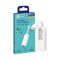 Foto do produto Adaptador de Rede USB tipo C 3.0 Lan Rj45 10/100/1000Mbps Ue300c Ver: 2.0 Tp-link