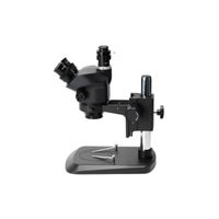 Foto do produto Microscopio Trinocular Estereoscópio AK 7050 Profissional Preto