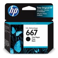 Foto do produto Tinta Cartucho HP 667 Preto 2ml