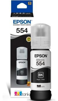 Foto do produto Tinta Epson T554 Black 70ml