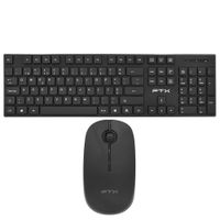 Foto do produto Teclado Desktop S/Fio + Mouse Wireless 2.4G FTX/ANJ.GG