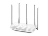 Foto do produto Roteador Wi-Fi Archer C60 Gigabit Dual Band AC1350 5 Antenas Tp-link 