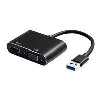 Foto do produto Adaptador HDMI USB, VGA, 2k 