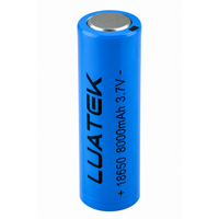 Foto do produto Bateria de Lítio Recarregável Luatek 18650 8000mah 3.7v