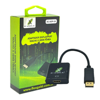 Foto do produto Adaptador DisplayPort Macho x HDMI Fêmea X-CELL
