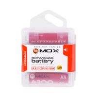 Foto do produto Pilha AA 4300mah Rechargeable Kit C/ 4 Un Mox
