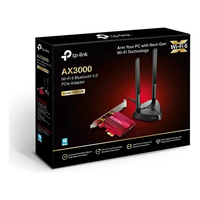 Foto do produto Placa Wireless PCIe AX3000 Dual Bnad  2 antenas Wifi 6 Bluetooth 5.0 Archer TX3000E TP-Link