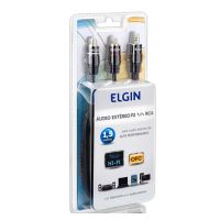 Foto do produto Cabo P2 x RCA 1,5m Elgin