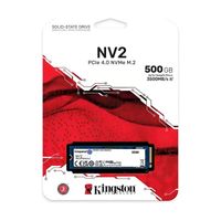 Foto do produto Nvme 500GB M.2 Kingston NV2 Pcie 4.0 3500MB/s
