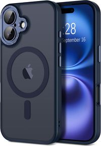 Foto do produto Capa magnética fosca translúcida para iPhone 16