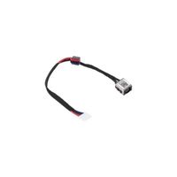 Foto do produto Conector DC Jack Dell Part Number 0M03W3 15 5547 5548 5557 P39f