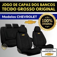 Foto do produto Capa Para Bancos Chevrolet Tecido Origina Lavável Reforçado