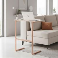 Foto do produto Mesa De Apoio Para Notebook Industrial Pérola Bronze [F066]