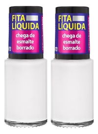 Foto do produto 2 Fitas Líquidas C/ Pincel Flocado Cora 9ml