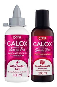 Foto do produto Amaciante Calox Gel E Finalizador Óleo Rosa Mosqueta Spa Pés