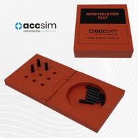 Foto do produto Nine Hole Peg Test Accsim Laranja