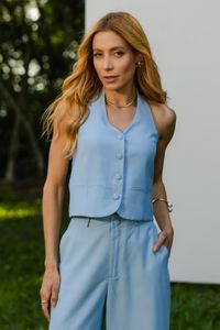 Foto do produto COLETE CLOE - Azul bebê