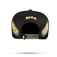 Foto do produto Boné Blck Brasil Snapback New Wings  Asas Couro