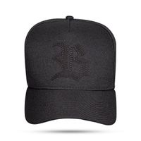 Foto do produto Boné Blck Brasil Strapback Listras Logo Suede