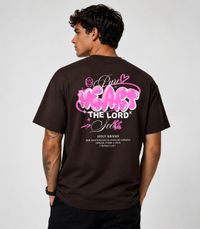 Foto do produto Camiseta Oversized Suedine HB Pure Heart