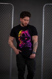 Foto do produto Camiseta Trinity  Cool Cat c/ Pedraria