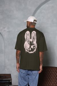 Foto do produto Camiseta Oversized Mr.Bunny Suedine REF-4335