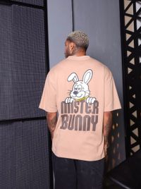 Foto do produto Camiseta Oversized Mr  Bunny Suedine REF-MB-060002-606