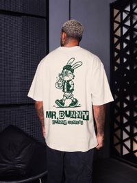 Foto do produto Camiseta Oversized Mr  Bunny Suedine REF-MB-060001-604