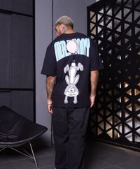 Foto do produto Camiseta Oversized Mr Bunny Suedine REF-MB-060008-605