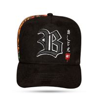 Foto do produto Boné Blck Brasil Snapback Suede Tiger Oriental