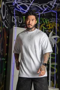 Foto do produto Camiseta Oversized Suedine Mr.Bunny MB-00041