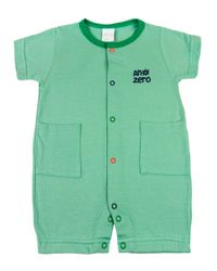 Foto do produto Macacão Curto Bebê Cotton com Botões Coloridos