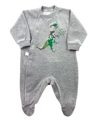 Foto do produto Macacão Bebê Plush Dinossauro