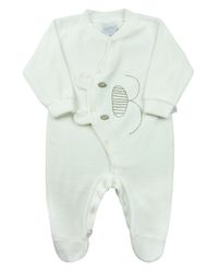 Foto do produto Macacão Bebê Plush Urso com Orelhas Soltas