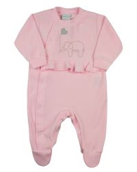 Foto do produto Macacão Plush Bebê Elefantinho com Coração