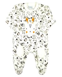 Foto do produto Macacao Bebe Menino Plush Estampado com Bordados Aplicados de Alce