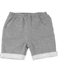 Foto do produto Shorts Bebê Moletinho Trend Fleece Barras Viradas