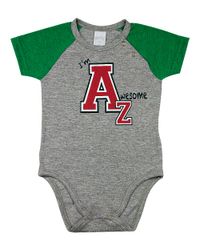 Foto do produto Body Bebê Cotton Mescla Awesome