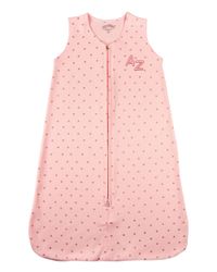 Foto do produto Saco de Dormir de Bebê Suedine Estampado Corações