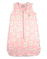 Foto do produto Saco de Dormir Casulo de Bebê Pijama Suedine Estampado Flores
