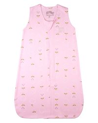 Foto do produto Saco de Dormir Casulo Bebê Menina Suedine Estampado Tulipas