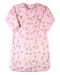 Foto do produto Saco de Dormir Bebe Casulo Pijama Cobertor Soft Nuvens Grosso Zíper