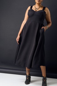 VESTIDO LONDRES PRETO